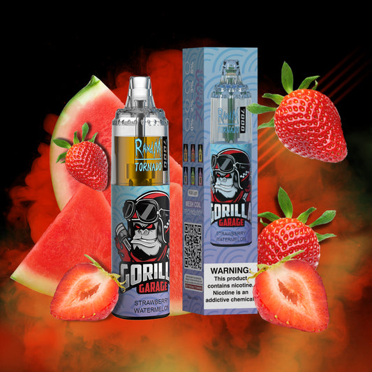 RandM 7000 Disposable Vape 7000 Puffs 5% Nicotine 14ml STAWBERRY WATERMELON 1pc